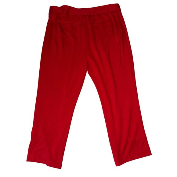 Vince Camuto Women’s Red Casual Preppy Ankle Pants – Plus Size 22W - Picture 2 of 4